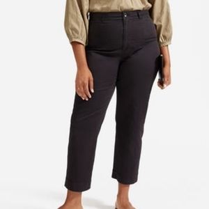 Everlane The Lightweight Straight Leg Crop Pants